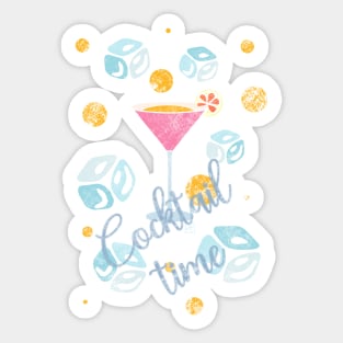 Cocktail time Sticker